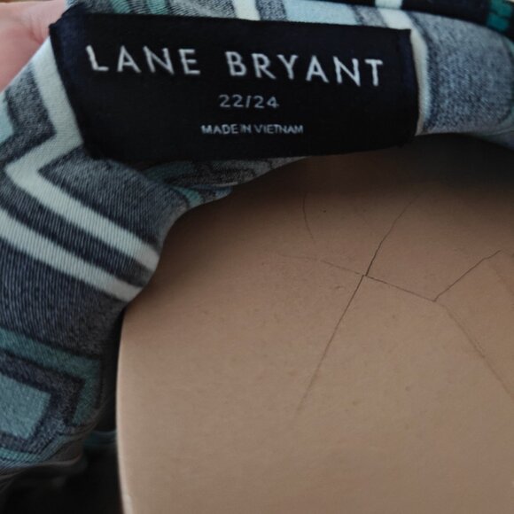 LaneBryant 22/24W Faux Wrap Dress - Picture 6 of 6